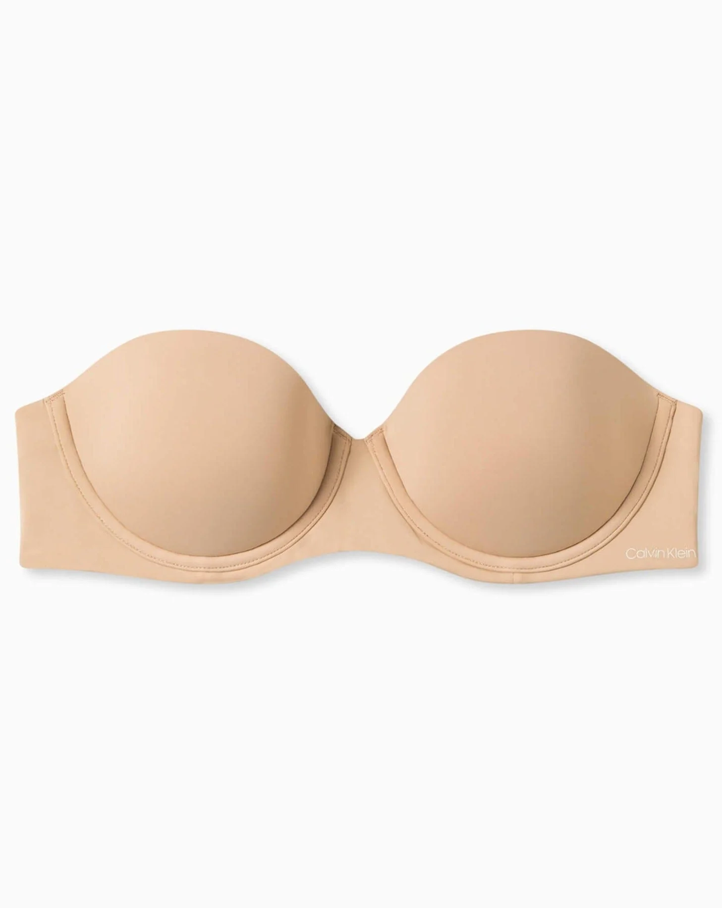 Calvin Klein Strapless Capsule Push Up Strapless Bra - Bare - Image 11