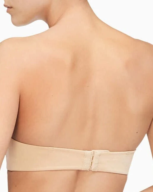 Calvin Klein Strapless Capsule Push Up Strapless Bra - Bare - Image 5