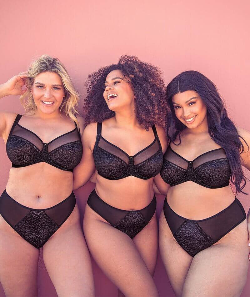 Curvy Kate Amaze Balcony Bra - Black - Image 6