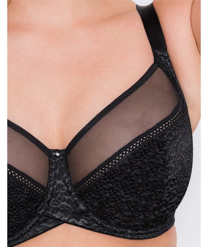 Curvy Kate Amaze Balcony Bra - Black - Image 7