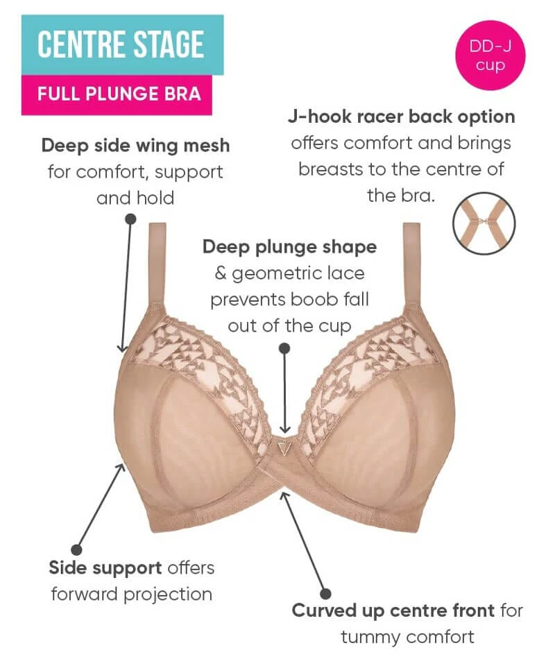 Curvy Kate Centre Stage Deep Thong - Latte - Image 7