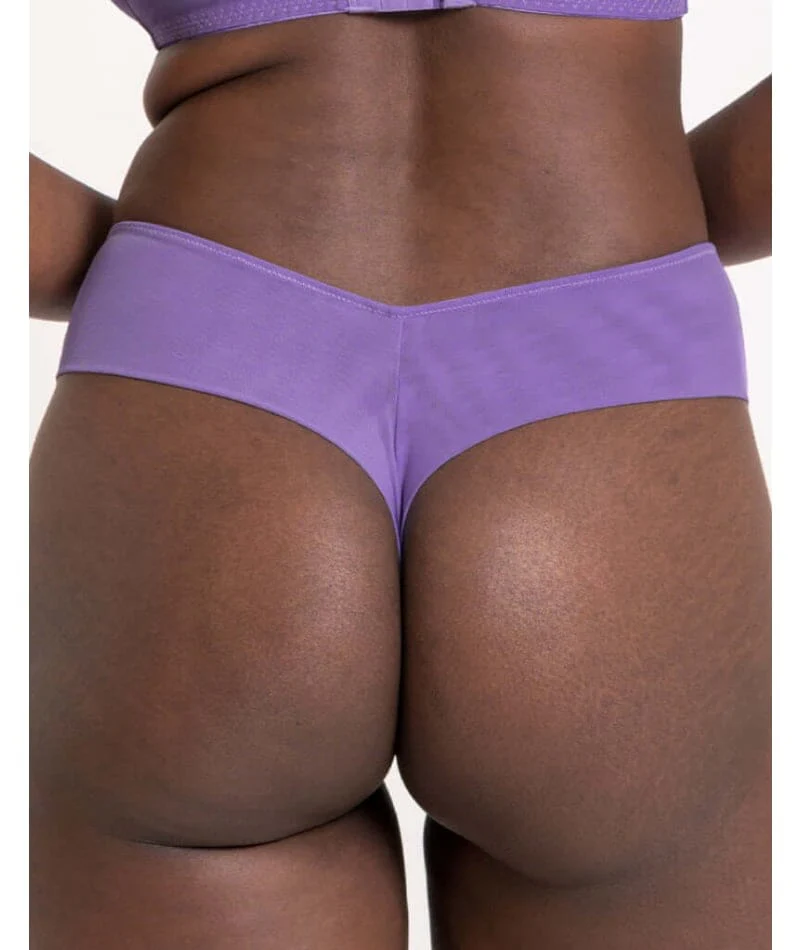Curvy Kate Flare Deep Thong - Amethyst Purple - Image 2