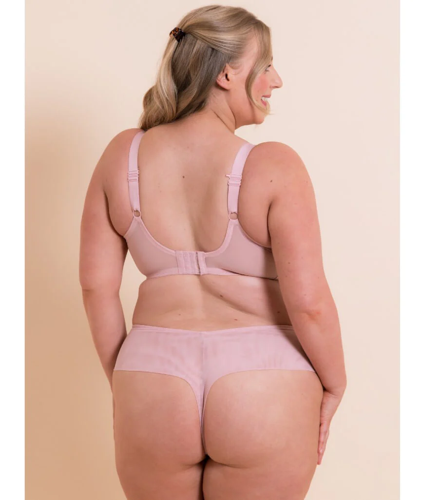 Curvy Kate Flare Deep Thong - Rose Sparkle - Image 7