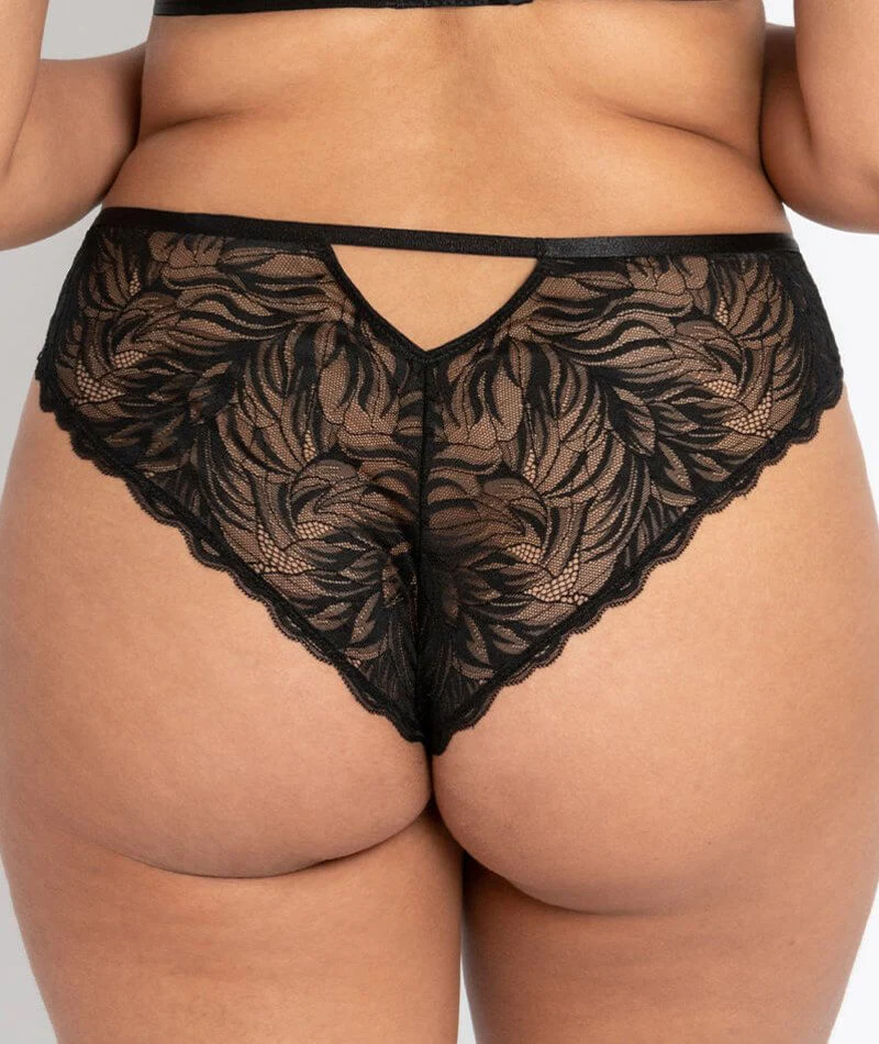 Curvy Kate Lace Daze Brazilian Brief - Black - Image 2