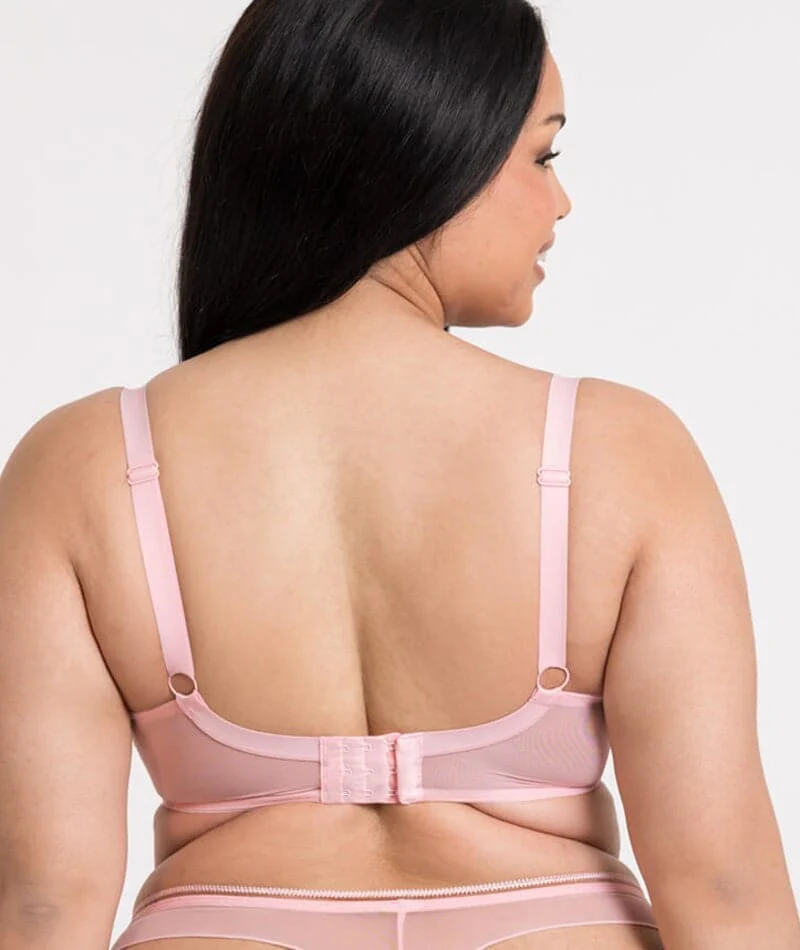 Curvy Kate Lifestyle Plunge Bra - Blush Pink - Image 2