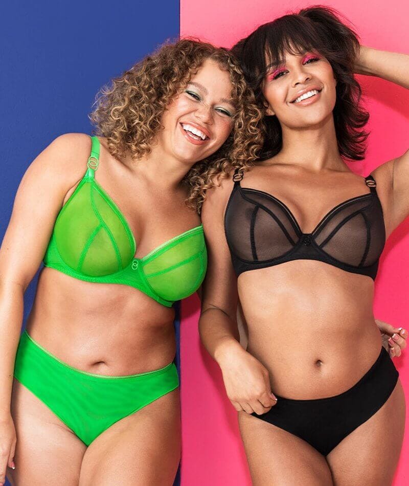 Curvy Kate Lifestyle Plunge Bra - Green - Image 6