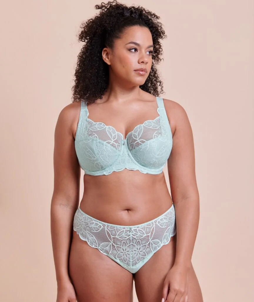 Curvy Kate Lovelace Full Cup Side Support Bra  - Pale Mint - Image 11