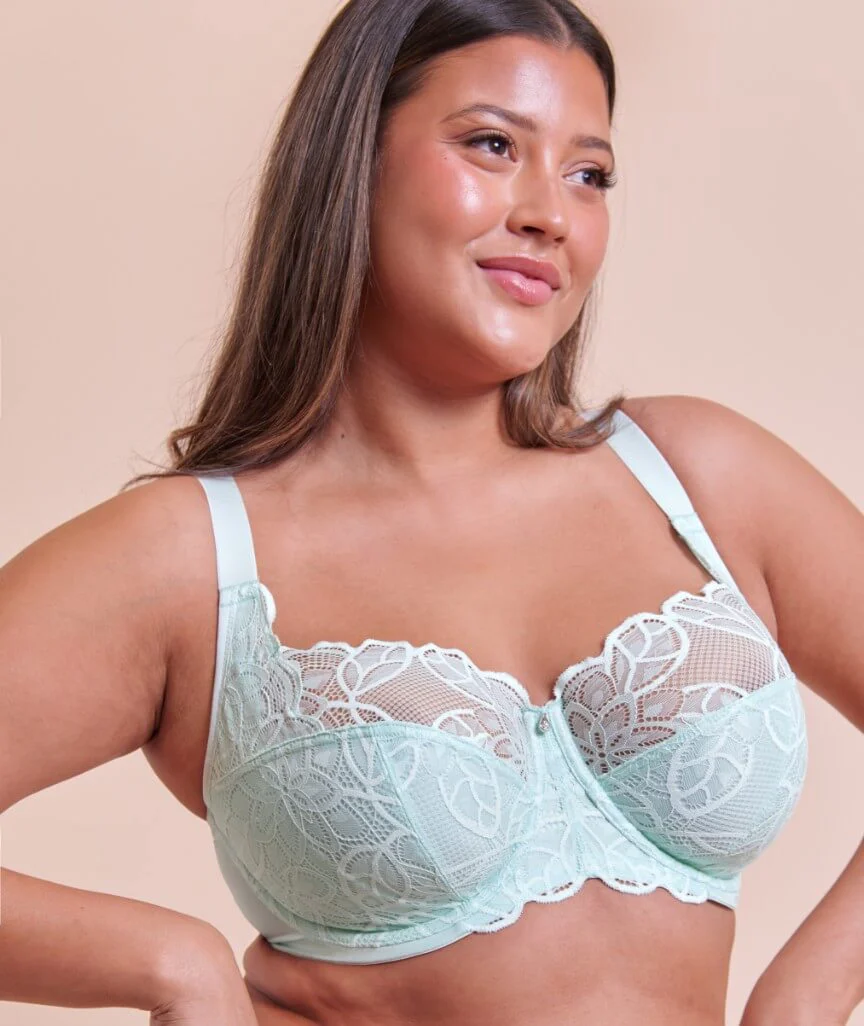 Curvy Kate Lovelace Full Cup Side Support Bra  - Pale Mint - Image 8