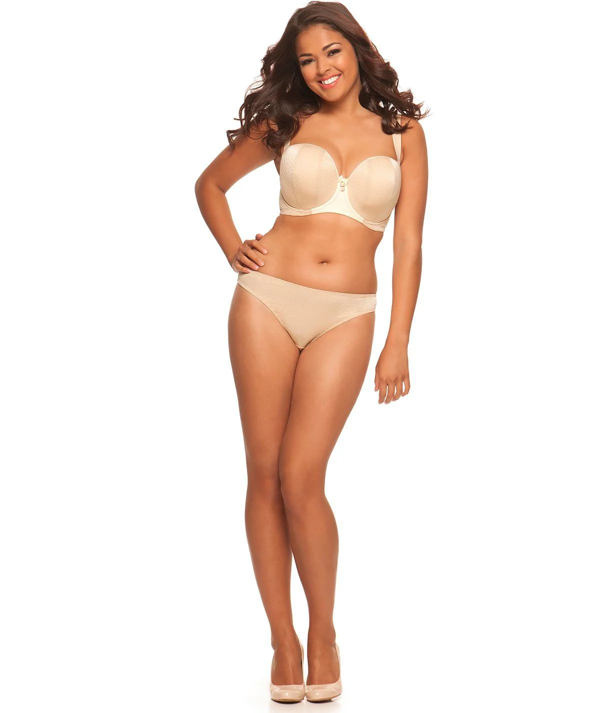 Curvy Kate Luxe Strapless Bra - Biscotti - Image 26