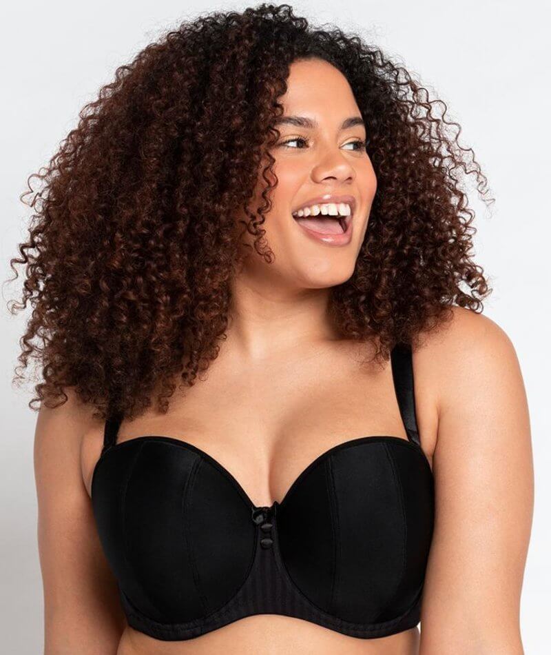Curvy Kate Luxe Strapless Bra - Black - Image 13