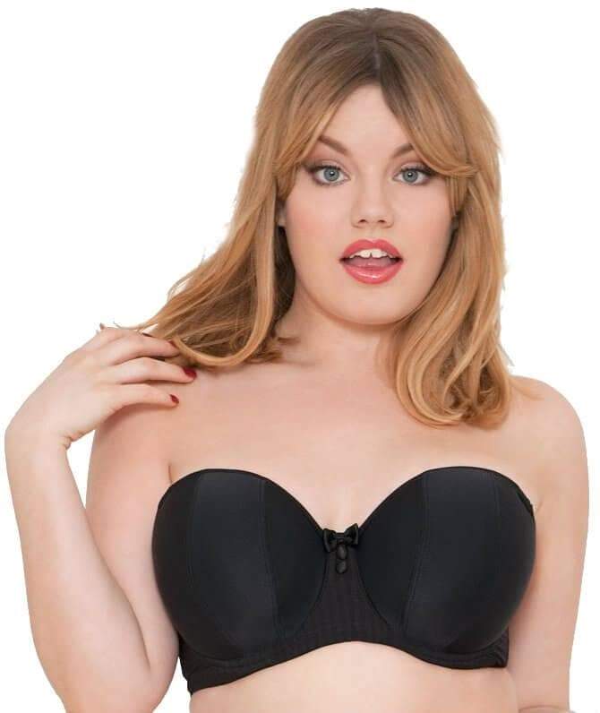 Curvy Kate Luxe Strapless Bra - Black - Image 17