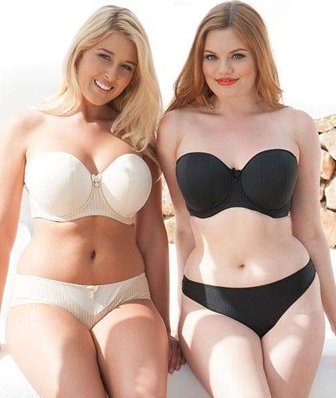 Curvy Kate Luxe Strapless Bra - Black - Image 20