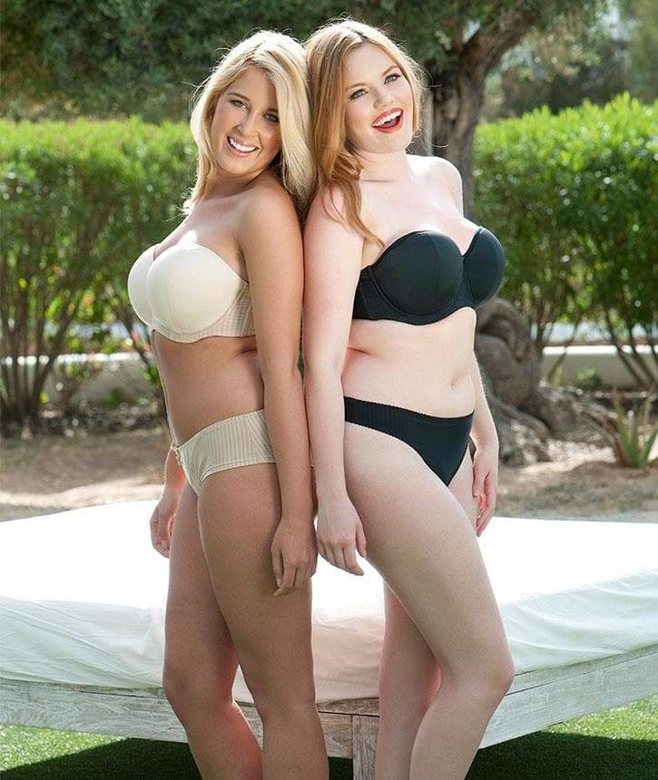 Curvy Kate Luxe Strapless Bra - Black - Image 21
