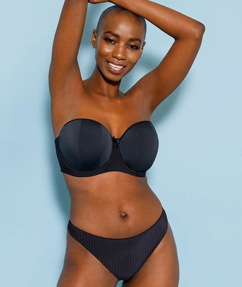 Curvy Kate Luxe Strapless Bra - Black - Image 6