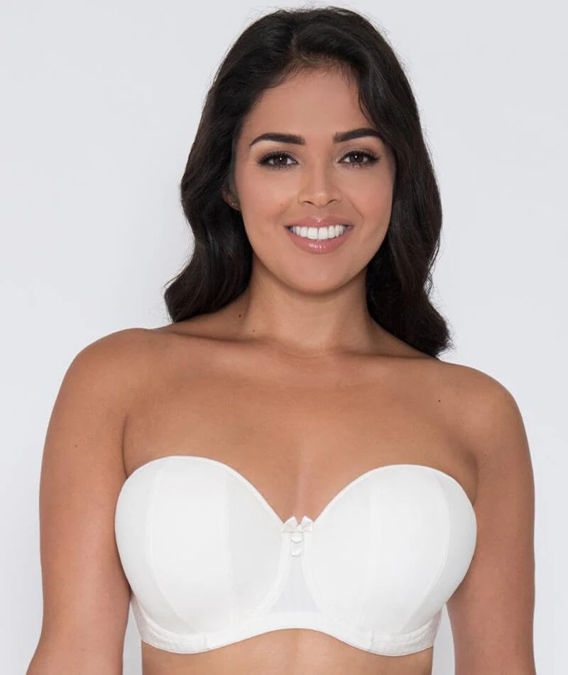 Curvy Kate Luxe Strapless Bra - Ivory - Image 15
