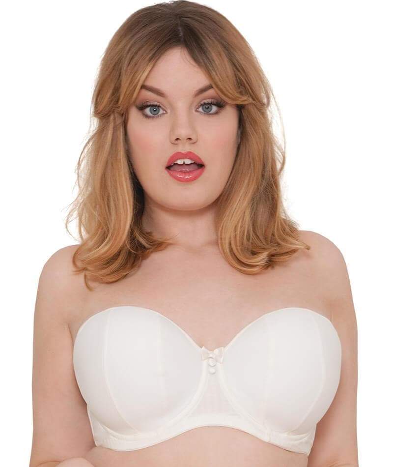 Curvy Kate Luxe Strapless Bra - Ivory - Image 20