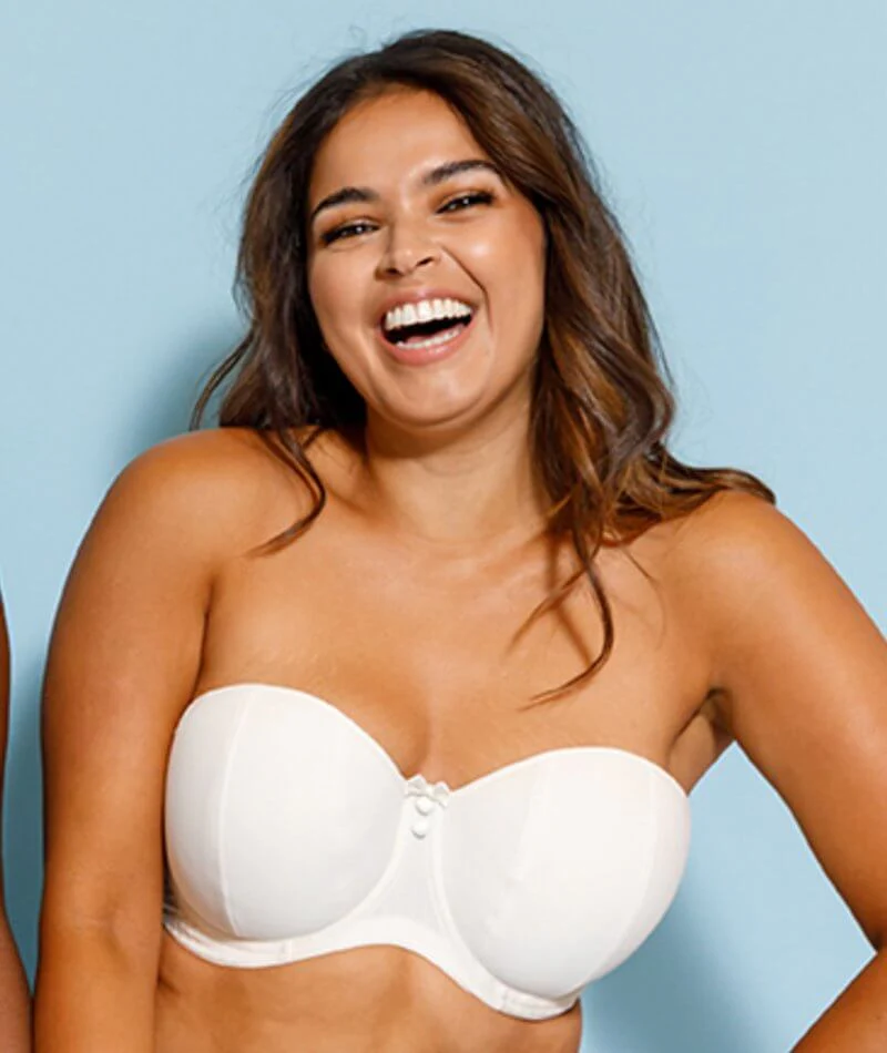 Curvy Kate Luxe Strapless Bra - Ivory - Image 7