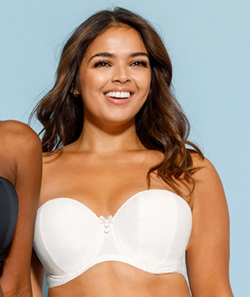 Curvy Kate Luxe Strapless Bra - Ivory - Image 9