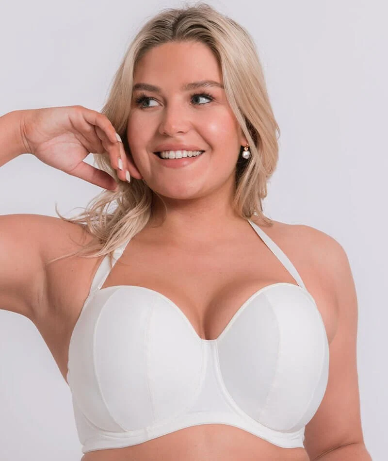 Curvy Kate Luxe Strapless Bra - Pearl Ivory - Image 8