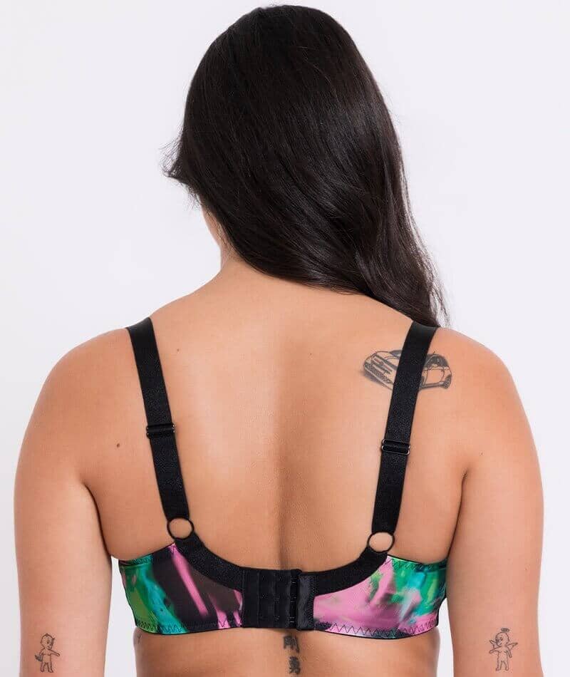 Curvy Kate Reality Check Balcony Bra - Print Mix Multicolour - Image 2