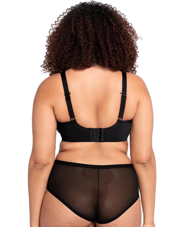 Curvy Kate Smoothie T-Shirt Plunge Bra - Black - Image 10