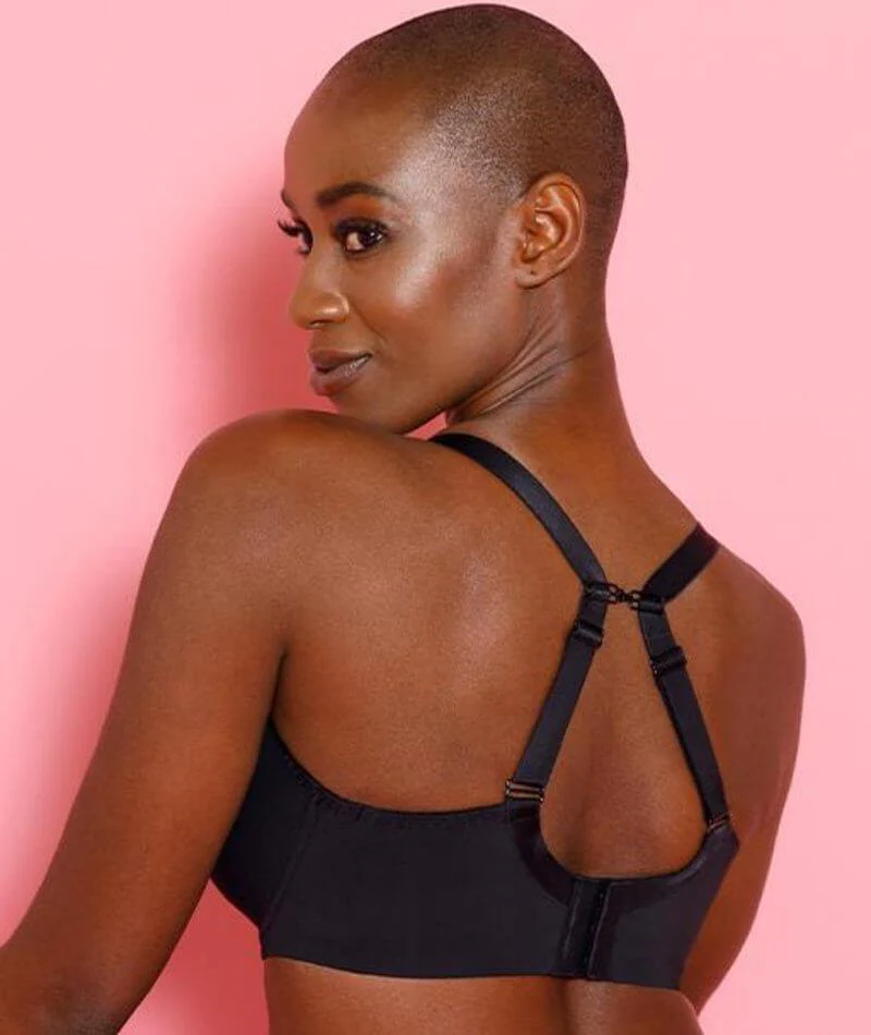 Curvy Kate Smoothie T-Shirt Plunge Bra - Black - Image 5