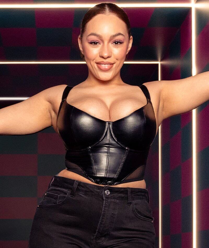 Curvy Kate Storm Longline Balcony Bra - Black - Image 5