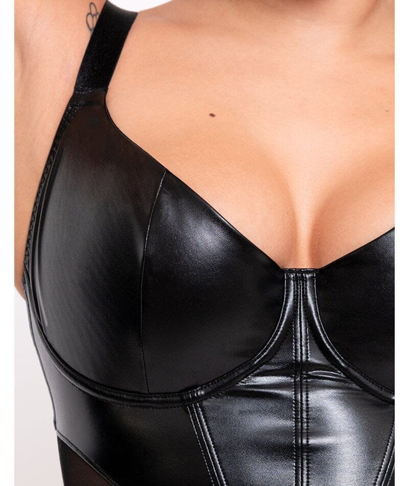 Curvy Kate Storm Longline Balcony Bra - Black - Image 9