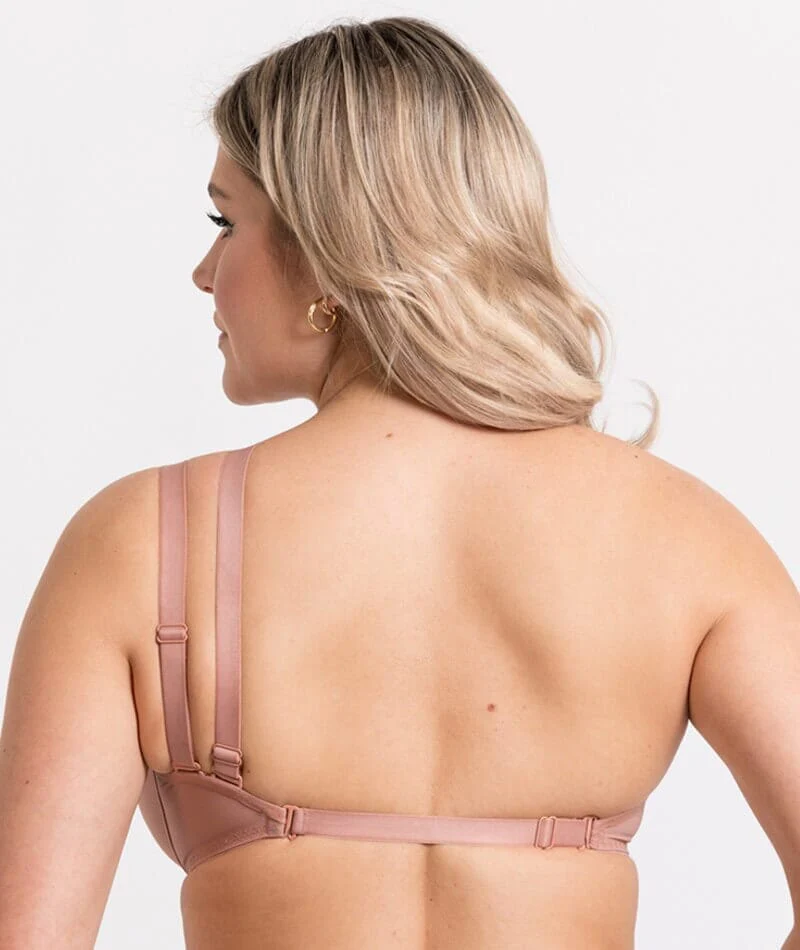 Curvy Kate Superhero Multiway Padded Plunge Bra - Latte - Image 11