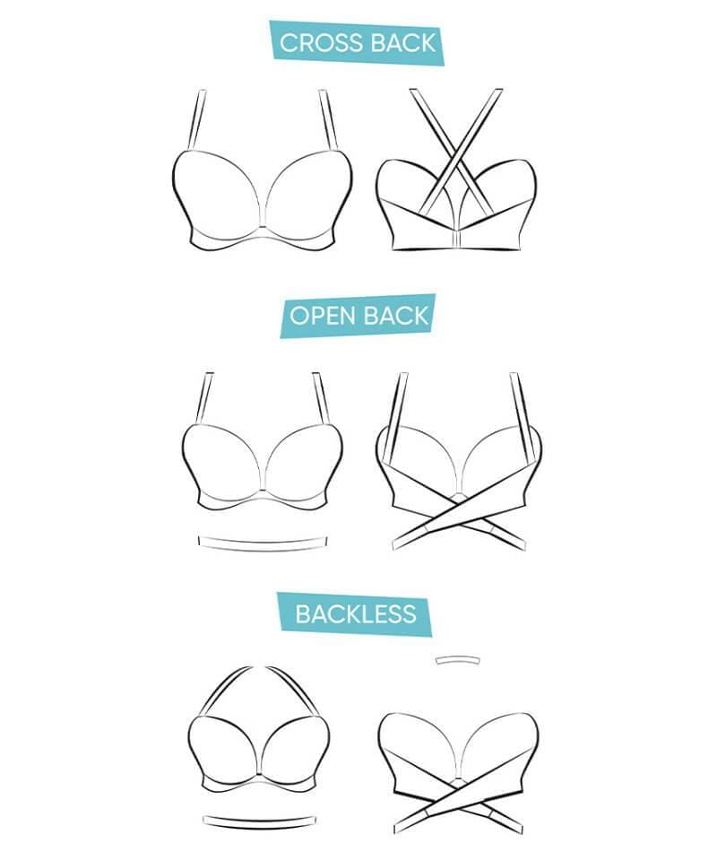 Curvy Kate SuperPlunge Multiway Plunge Bra - Black - Image 6