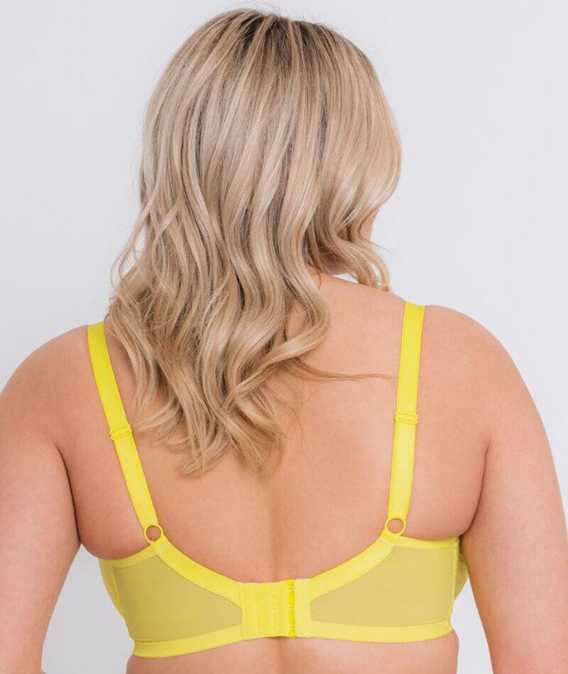 Curvy Kate Victory Balcony Bra - Citron Yellow - Image 2