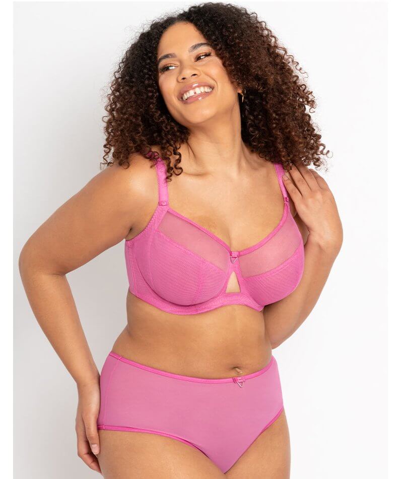 Curvy Kate Victory Balcony Bra - Pink - Image 7