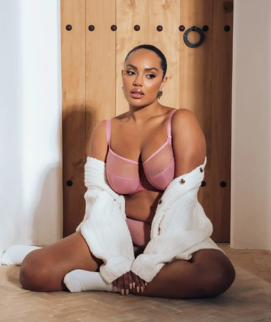 Curvy Kate Victory Balcony Bra - Rose Pink - Image 4