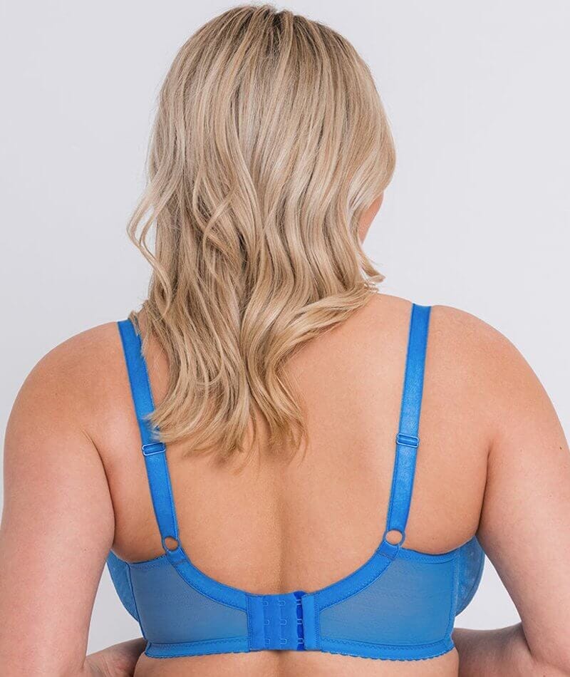 Curvy Kate Victory Polka Balcony Bra - Blue - Image 2
