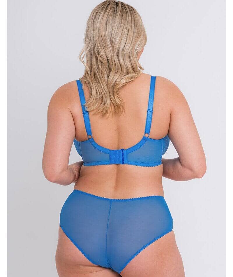 Curvy Kate Victory Polka Balcony Bra - Blue - Image 4