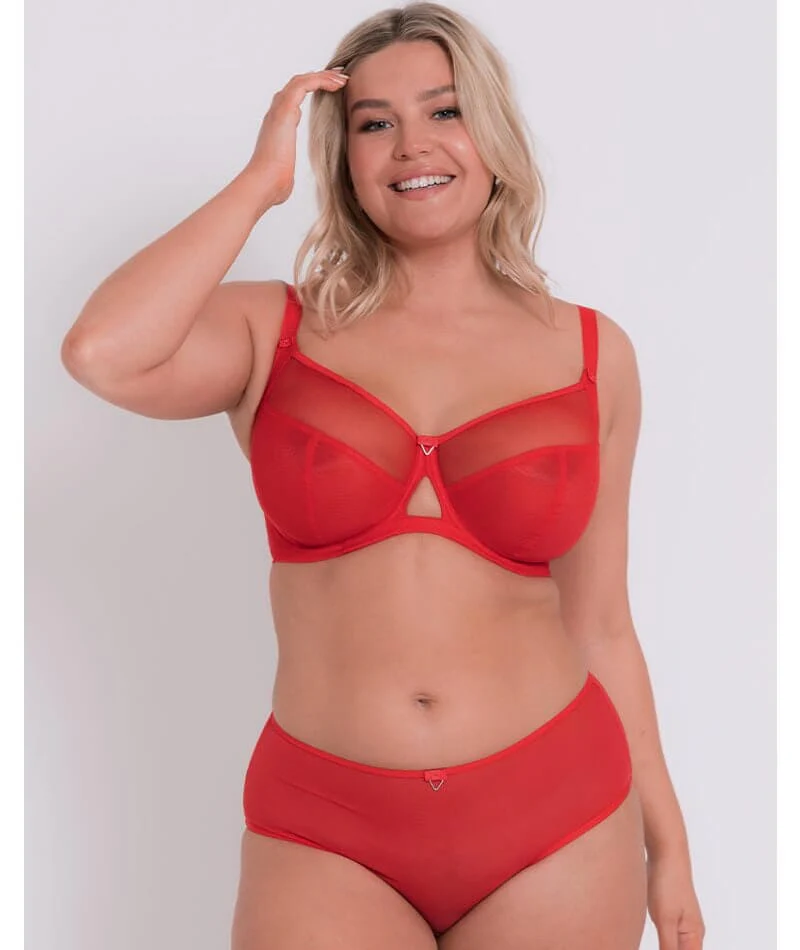 Curvy Kate Victory Short - Poppy Red - Image 3