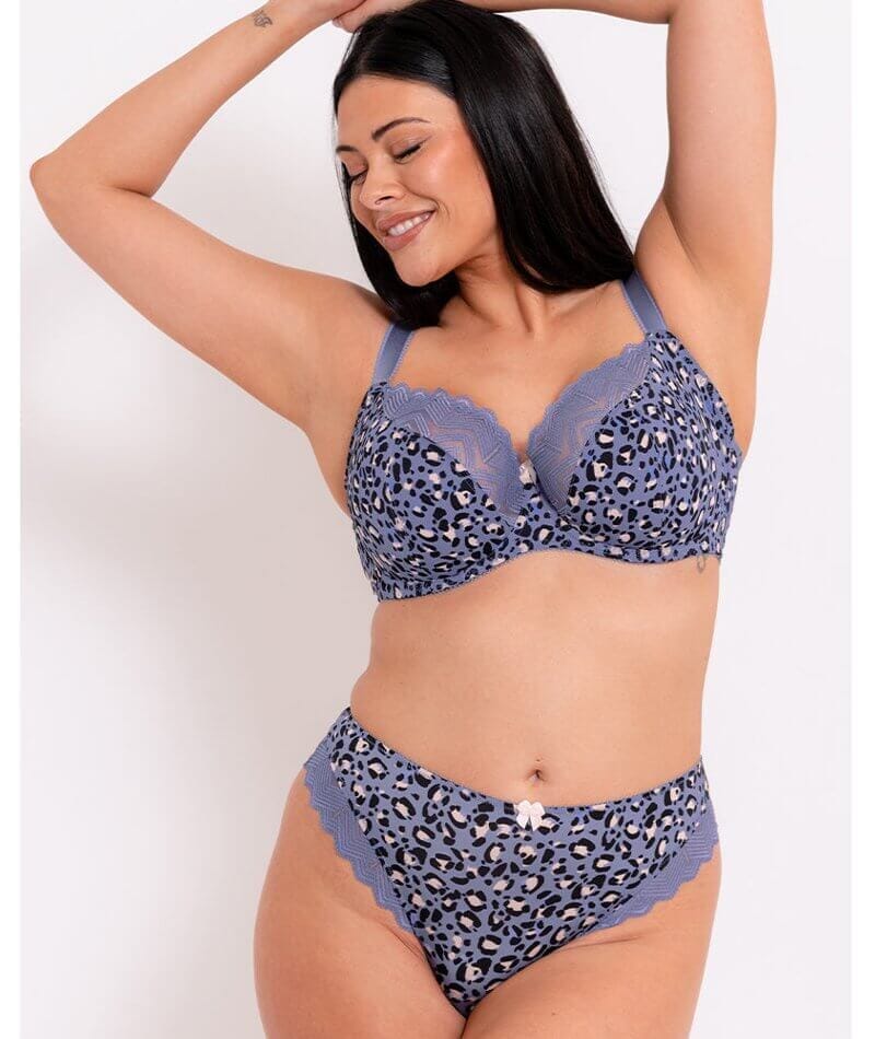 Curvy Kate Wild One Balcony Bra - Leopard Print - Image 5