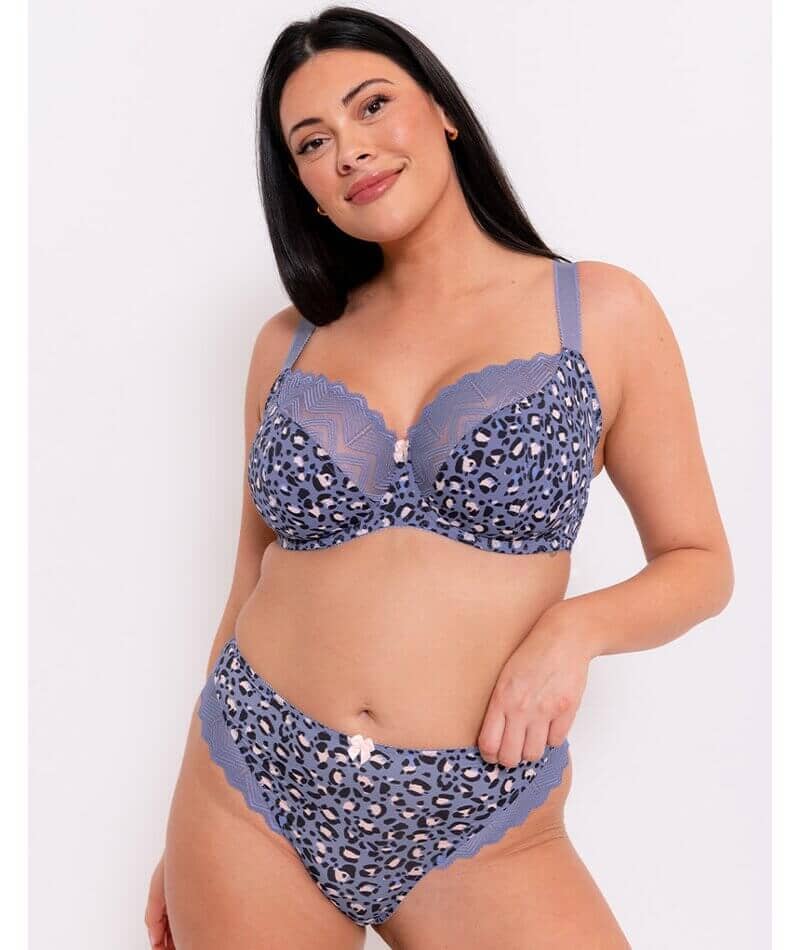 Curvy Kate Wild One Brazilian Brief - Leopard Print - Image 2