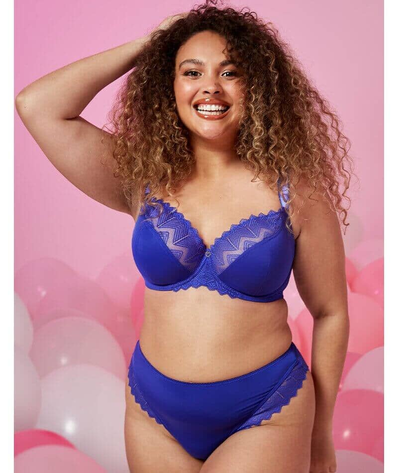Curvy Kate Wild One Brazilian Brief - Ultraviolet - Image 4