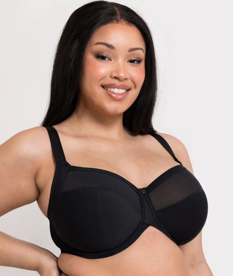 Curvy Kate Wonderfully Full Cup Bra - Black - Image 2