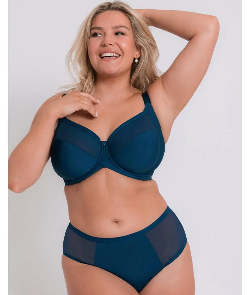 Curvy Kate Wonderfully Full Cup Bra - Deep Blue - Image 5