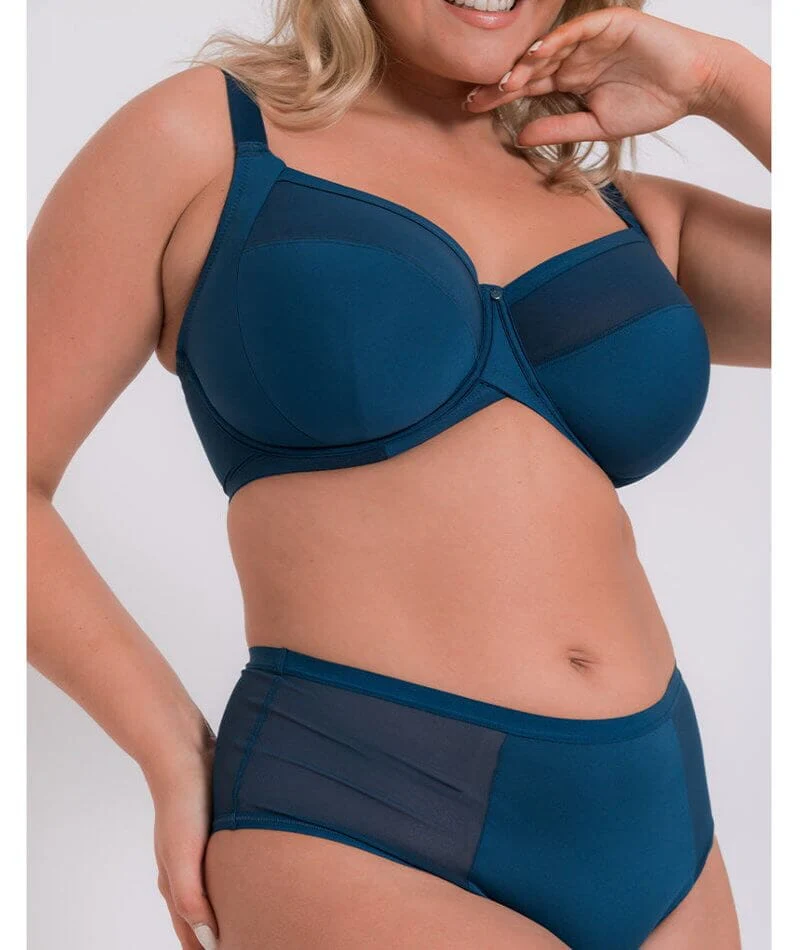 Curvy Kate Wonderfully Full Cup Bra - Deep Blue - Image 6