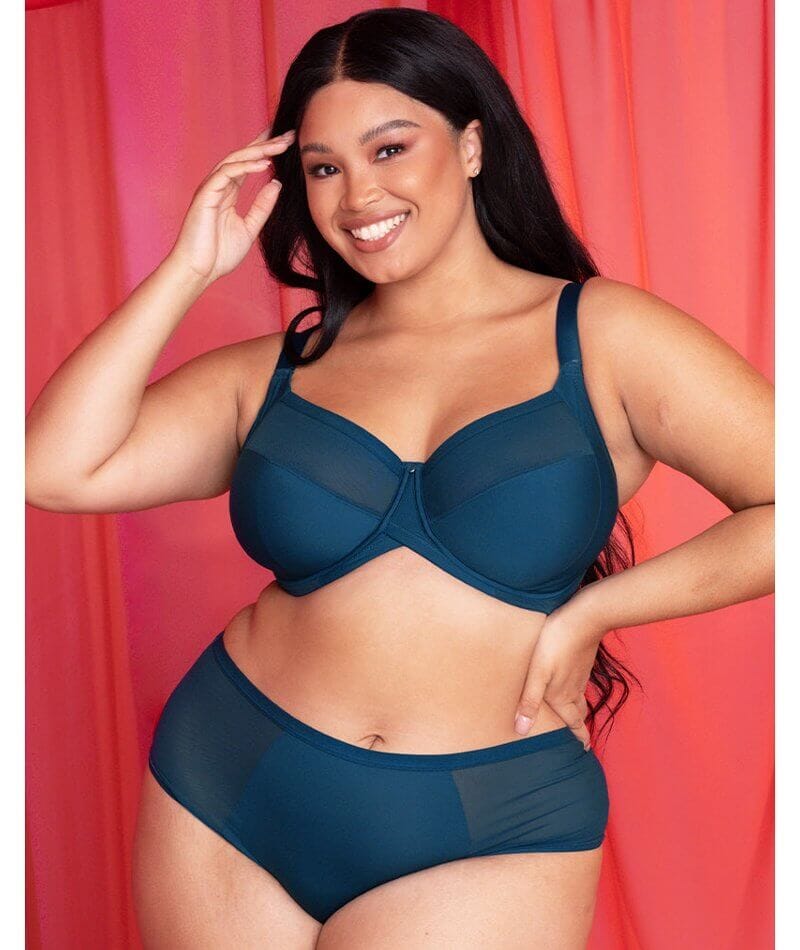 Curvy Kate Wonderfully Full Cup Bra - Deep Blue - Image 8