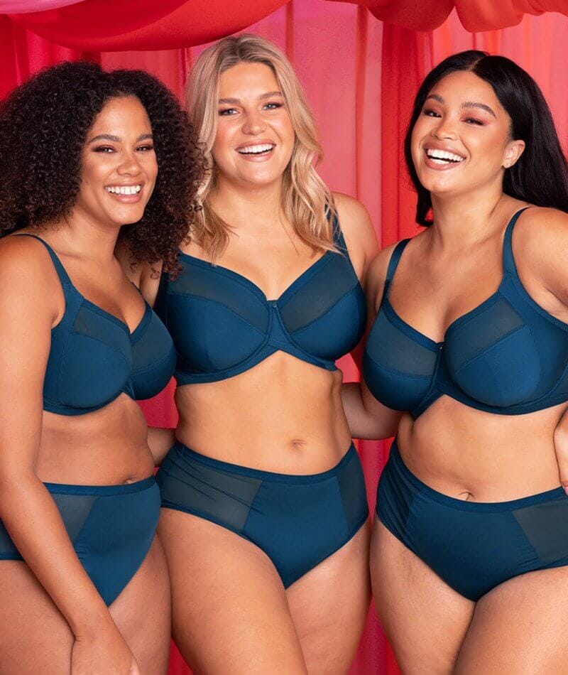 Curvy Kate Wonderfully Full Cup Bra - Deep Blue - Image 9