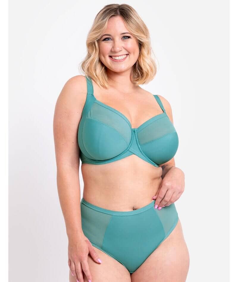 Curvy Kate Wonderfully Full Cup Bra - Mineral Blue - Image 2