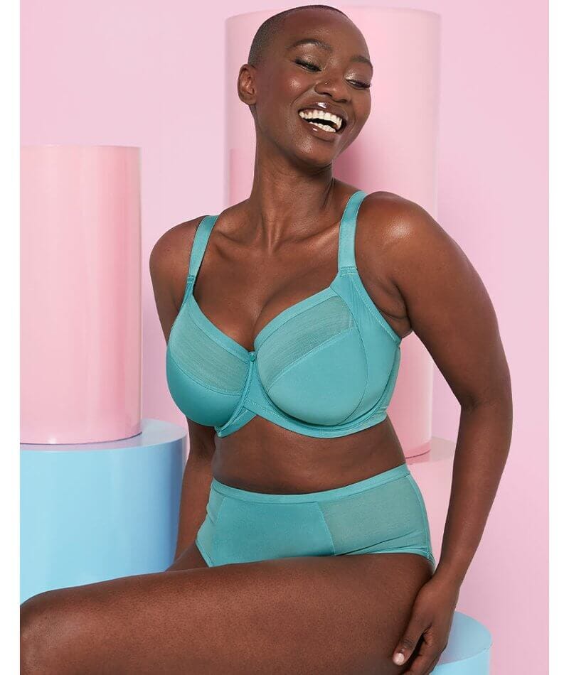 Curvy Kate Wonderfully Full Cup Bra - Mineral Blue - Image 6