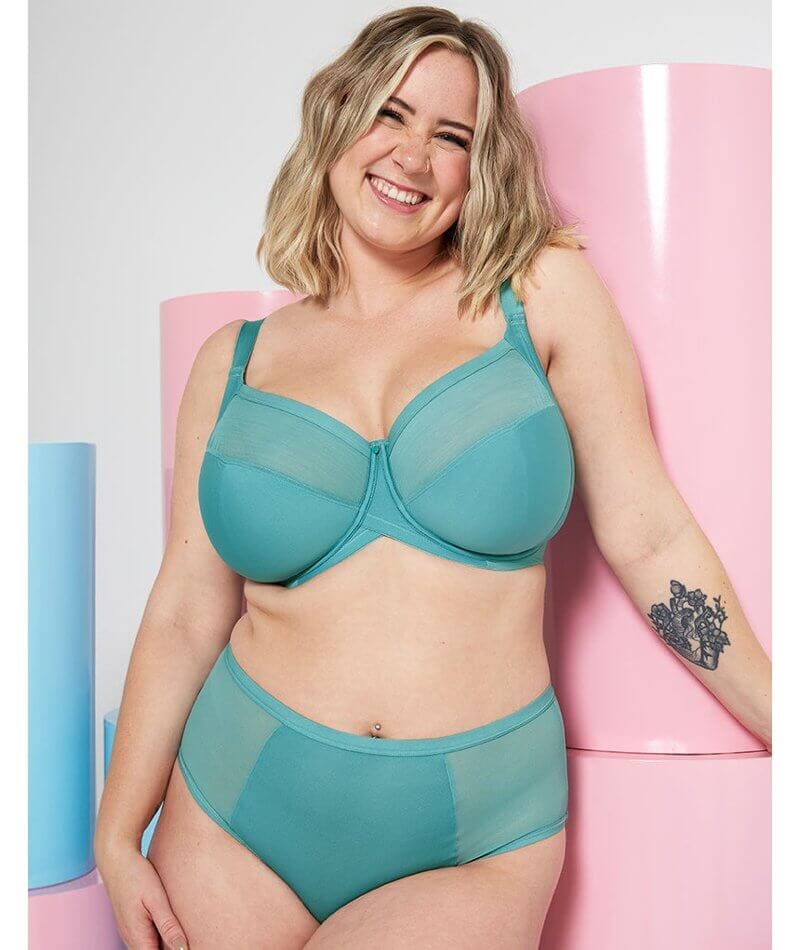 Curvy Kate Wonderfully Full Cup Bra - Mineral Blue - Image 7