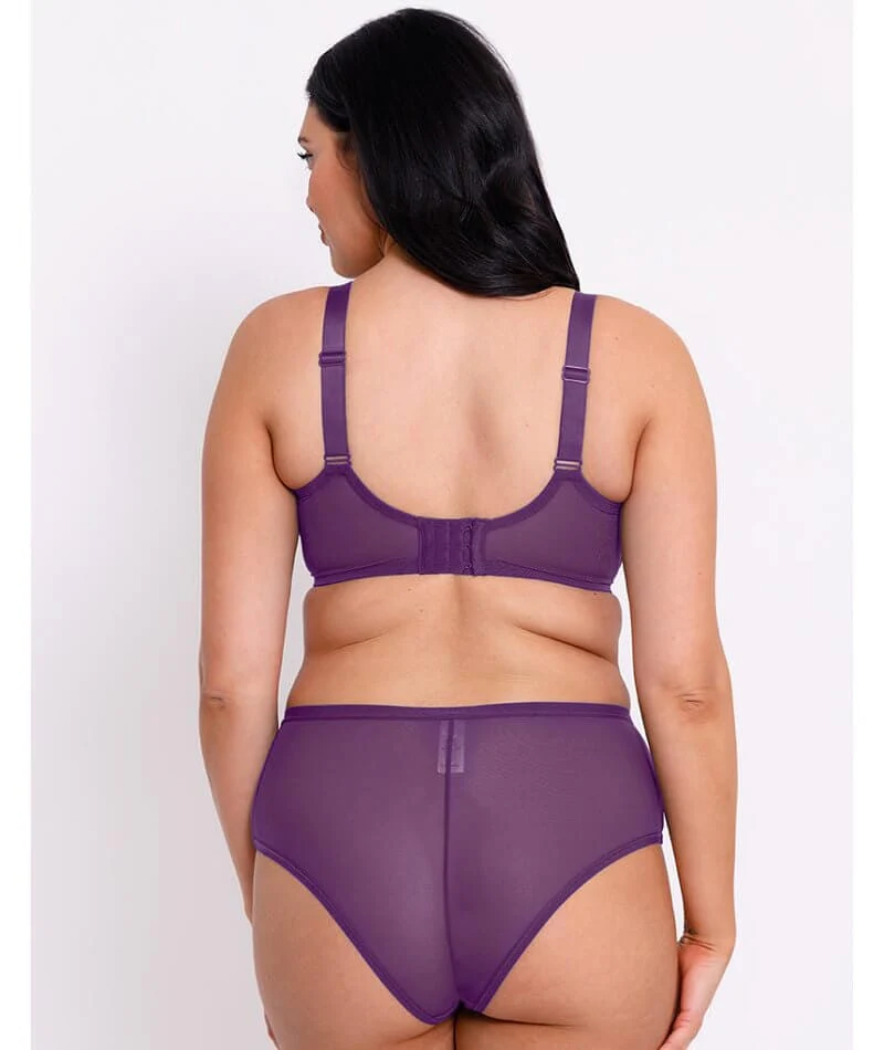 Curvy Kate Wonderfully Full Cup Bra - Purple - Image 4
