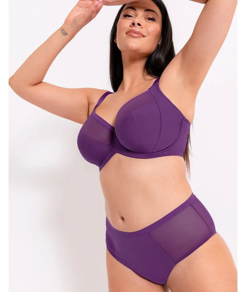 Curvy Kate Wonderfully Full Cup Bra - Purple - Image 5