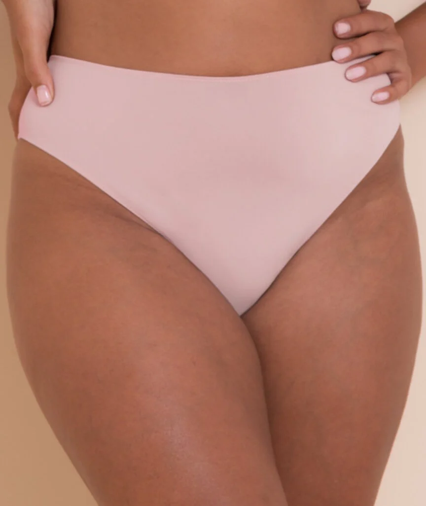 Curvy Kate Zen Brazilian Brief - Blush Pink - Image 3
